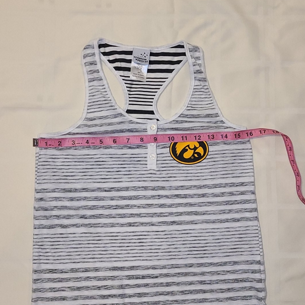Iowa Hawkeyes Razorback Tanktop - Picture 2 of 4